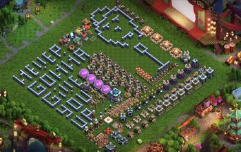 best clash of clans layout town hall 13